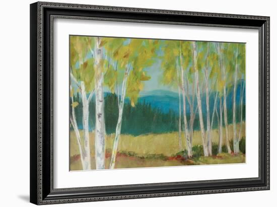 Birch Road Crop-Sue Schlabach-Framed Art Print