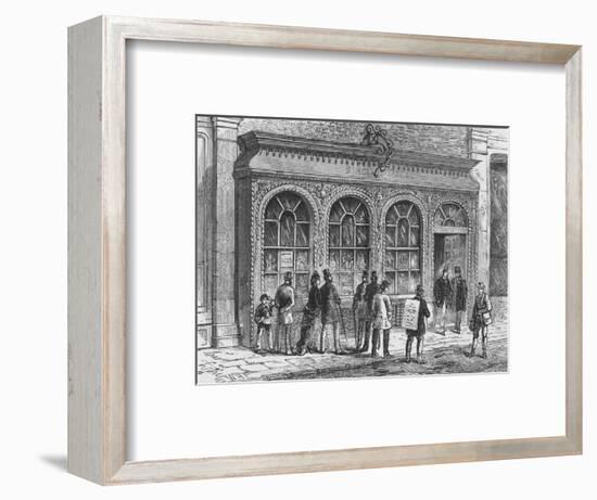 Birch's confectionery shop, Cornhill, City of London, 19th century (1911)-Unknown-Framed Giclee Print