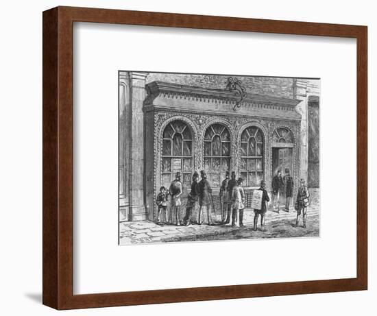 Birch's confectionery shop, Cornhill, City of London, 19th century (1911)-Unknown-Framed Giclee Print