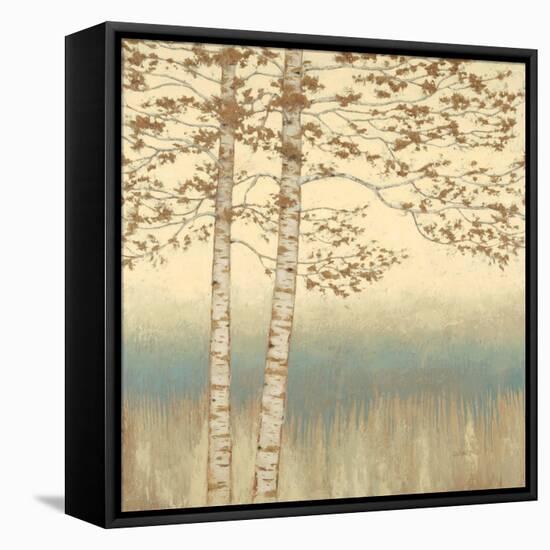 Birch Silhouette 1-James Wiens-Framed Stretched Canvas