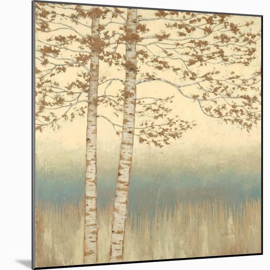 Birch Silhouette 1-James Wiens-Mounted Art Print