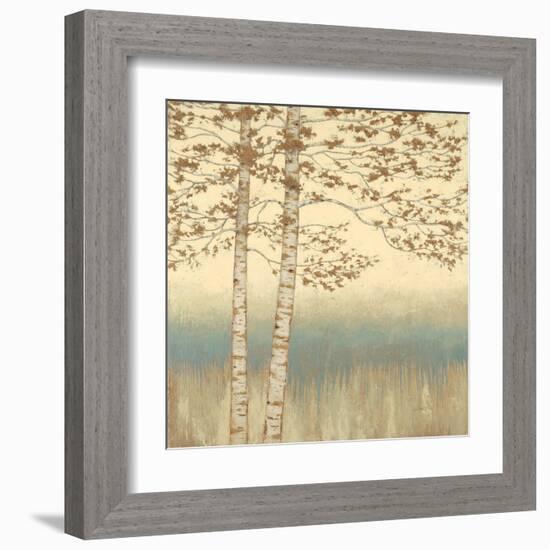 Birch Silhouette 1-James Wiens-Framed Art Print