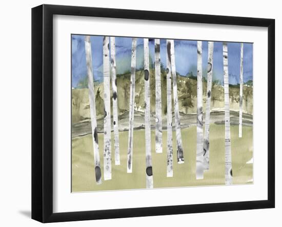 Birch Trail-Midori Greyson-Framed Giclee Print