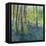 Birch Trees and Bluebells-Sylvia Paul-Framed Premier Image Canvas