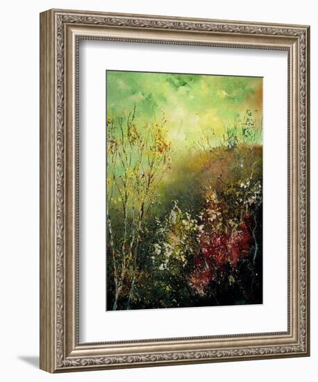 Birch Trees in Fall-Pol Ledent-Framed Art Print