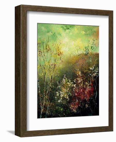 Birch Trees in Fall-Pol Ledent-Framed Art Print