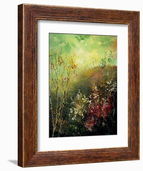 Birch Trees in Fall-Pol Ledent-Framed Art Print