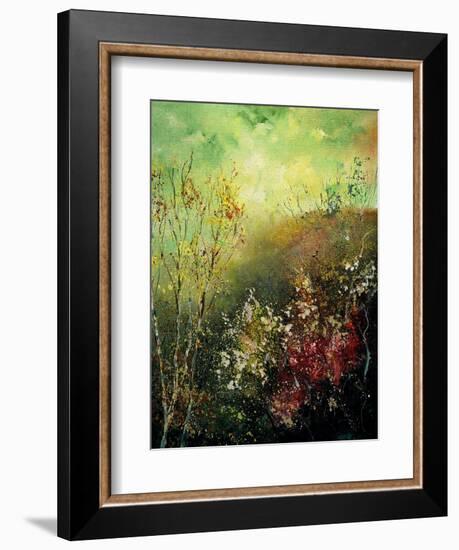 Birch Trees in Fall-Pol Ledent-Framed Art Print