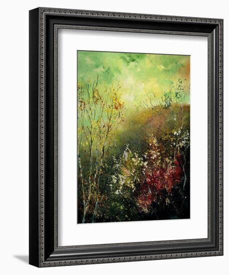 Birch Trees in Fall-Pol Ledent-Framed Art Print