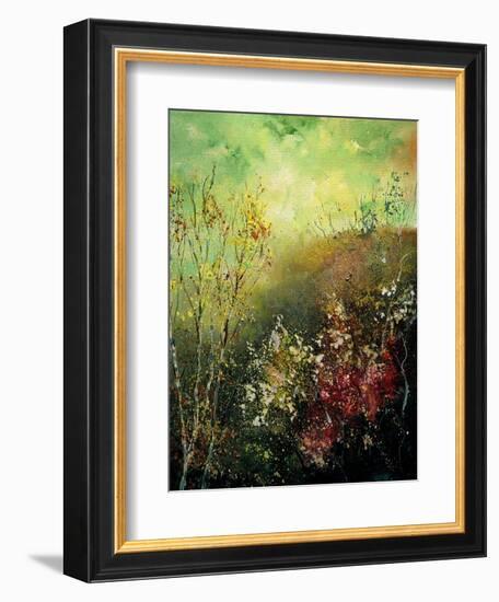 Birch Trees in Fall-Pol Ledent-Framed Art Print