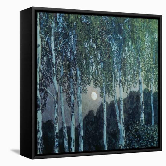 Birch Trees in the Evening Light, 1908-10-Alexander Jakowlev Golowin-Framed Premier Image Canvas