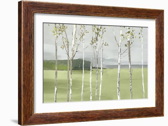 Birch Valley-Allison Pearce-Framed Art Print