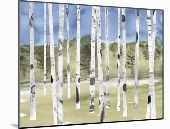 Birch Way-Midori Greyson-Mounted Giclee Print