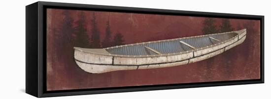 Birchbark Canoe-Arnie Fisk-Framed Stretched Canvas