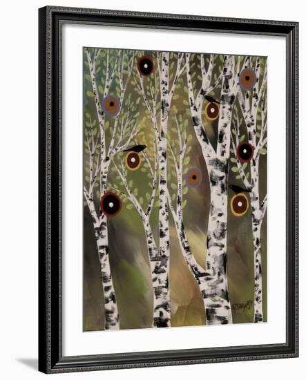 Birches 1-Karla Gerard-Framed Giclee Print