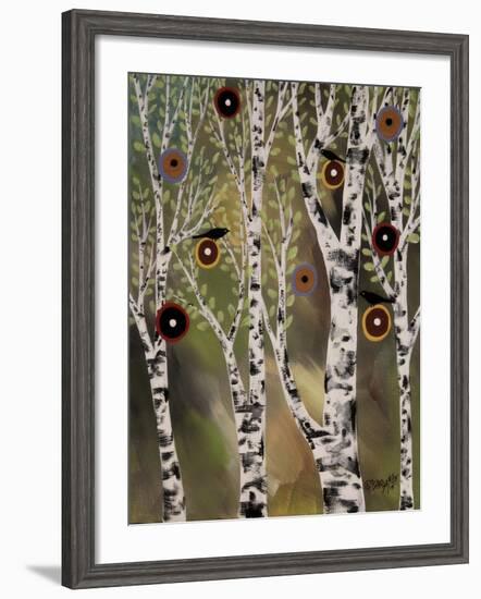 Birches 1-Karla Gerard-Framed Giclee Print