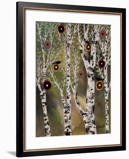 Birches 1-Karla Gerard-Framed Giclee Print