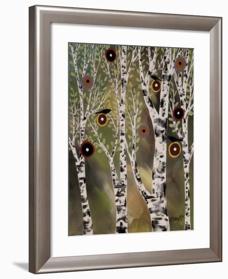 Birches 1-Karla Gerard-Framed Giclee Print