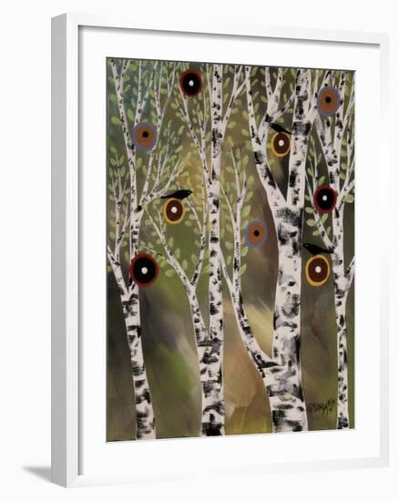 Birches 1-Karla Gerard-Framed Giclee Print