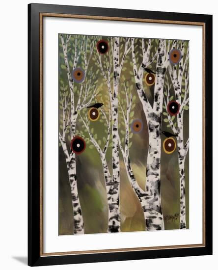 Birches 1-Karla Gerard-Framed Giclee Print