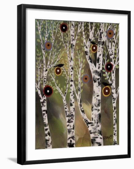 Birches 1-Karla Gerard-Framed Giclee Print