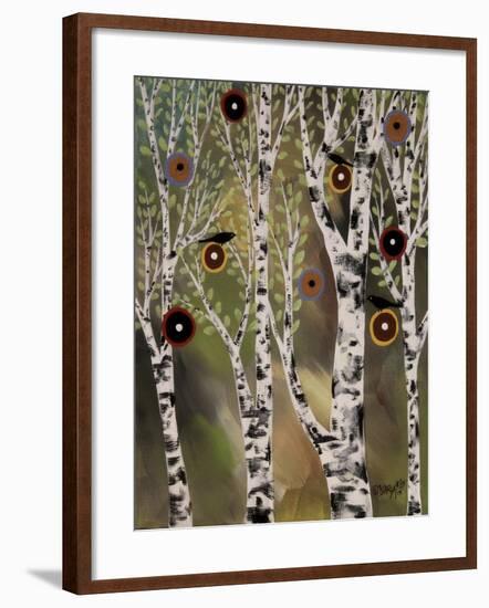 Birches 1-Karla Gerard-Framed Giclee Print