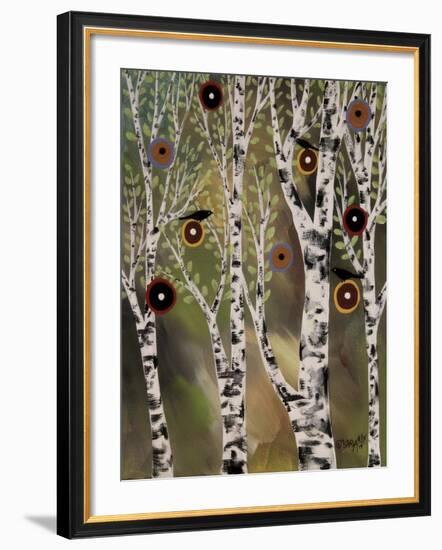 Birches 1-Karla Gerard-Framed Giclee Print