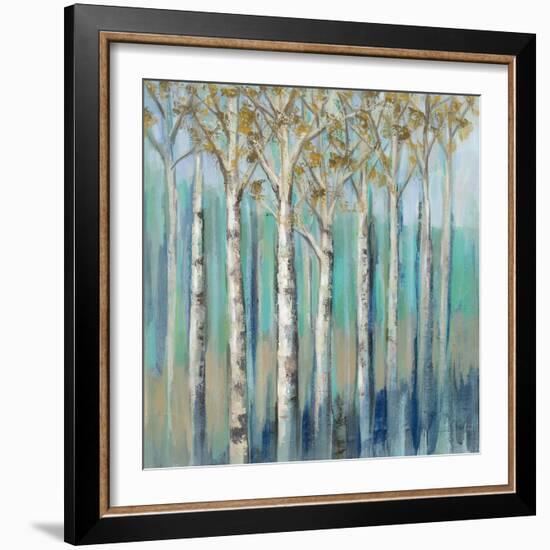 Birches at Dawn-Silvia Vassileva-Framed Art Print