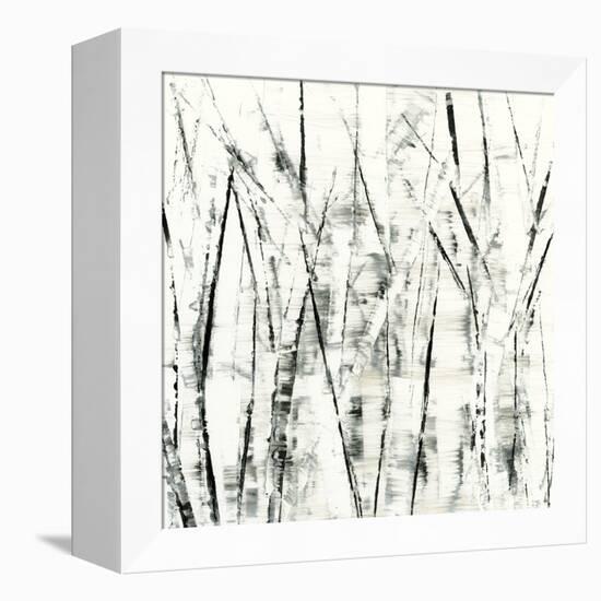 Birches II-Sharon Gordon-Framed Stretched Canvas