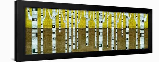 Birches in Fall-Michelle Calkins-Framed Art Print