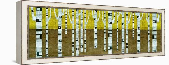 Birches in Fall-Michelle Calkins-Framed Stretched Canvas