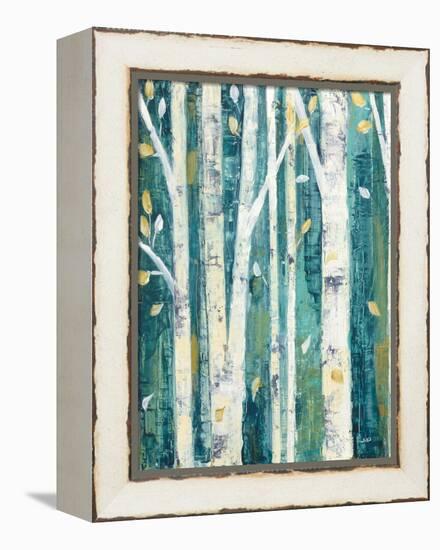 Birches in Spring II-Julia Purinton-Framed Stretched Canvas