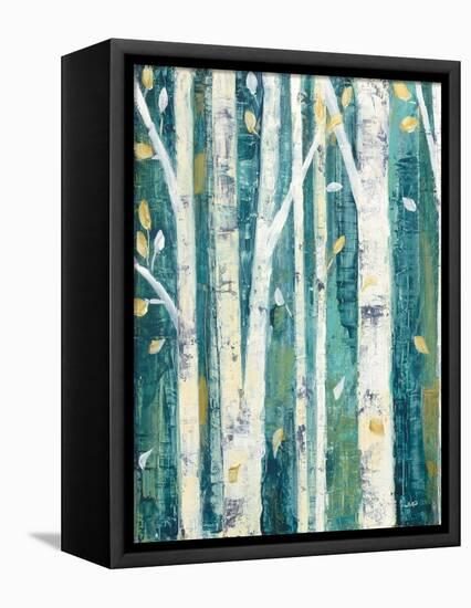 Birches in Spring II-Julia Purinton-Framed Stretched Canvas