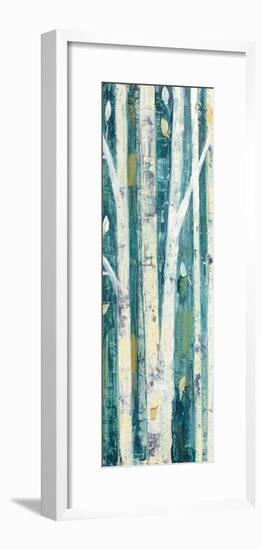 Birches in Spring Panel I-Julia Purinton-Framed Art Print