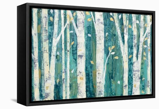 Birches in Spring-Julia Purinton-Framed Stretched Canvas