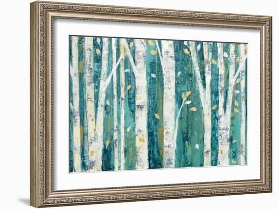 Birches in Spring-Julia Purinton-Framed Art Print