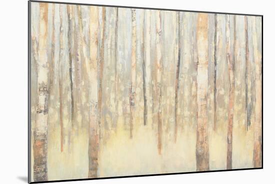 Birches in Winter-Julia Purinton-Mounted Art Print