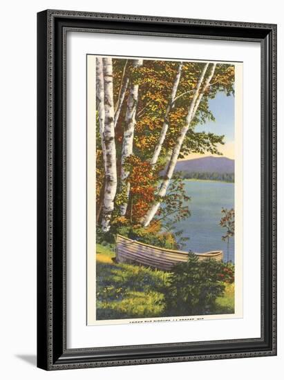 Birches, La Crosse, Wisconsin-null-Framed Art Print