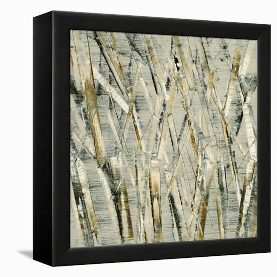 Birches V-Sharon Gordon-Framed Stretched Canvas