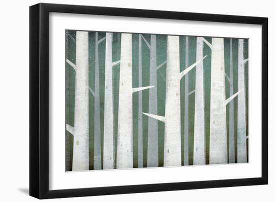 Birches Winter Woods I-Ryan Fowler-Framed Art Print