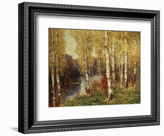 Birches-Eug?ne Boudin-Framed Giclee Print