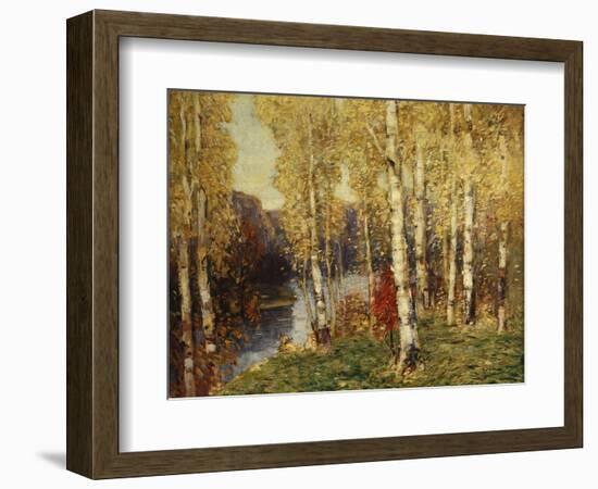 Birches-Eug?ne Boudin-Framed Premium Giclee Print