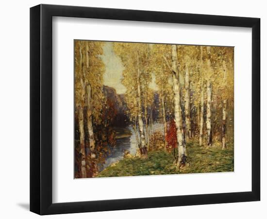 Birches-Eug?ne Boudin-Framed Premium Giclee Print