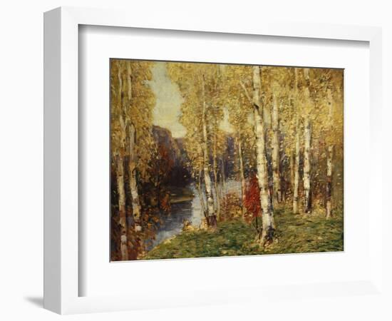 Birches-Eug?ne Boudin-Framed Premium Giclee Print