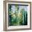 Birches-Julia Purinton-Framed Art Print