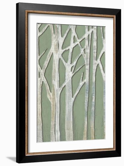 Birchline Triptych II-Jennifer Goldberger-Framed Art Print