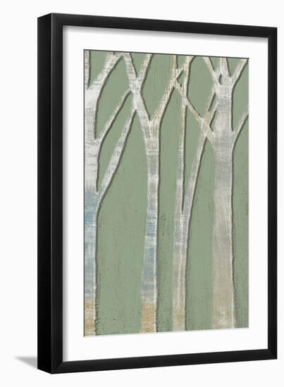 Birchline Triptych III-Jennifer Goldberger-Framed Art Print