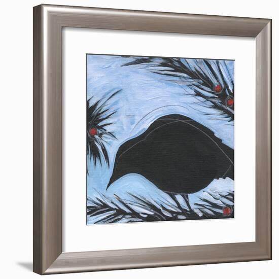 Bird And Berries 5-Tim Nyberg-Framed Giclee Print