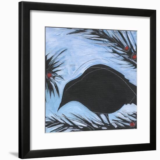 Bird And Berries 5-Tim Nyberg-Framed Giclee Print