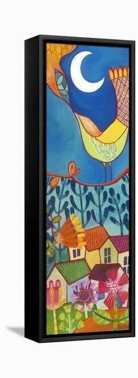 Bird and Moon-Carla Bank-Framed Premier Image Canvas